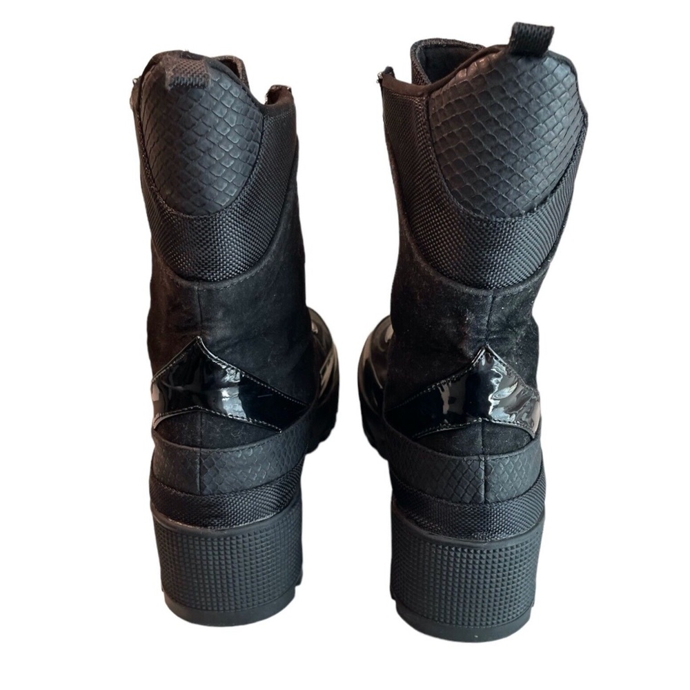 Cape Robbin Womens Size 9 Black‎ Combat Lace Up Boots Commander - Picture 5 of 9
